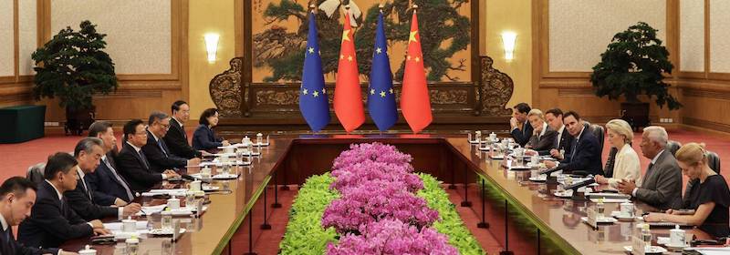 Xi meets EU leaders in Beijing