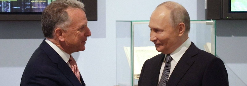 Trump to send top envoy to Russia in push to finalise Ukraine plan