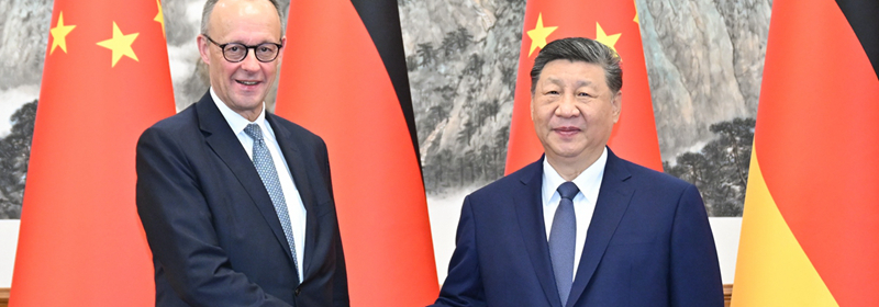 Xi meets Merz, putting forward three suggestions for further development of China-Germany relations