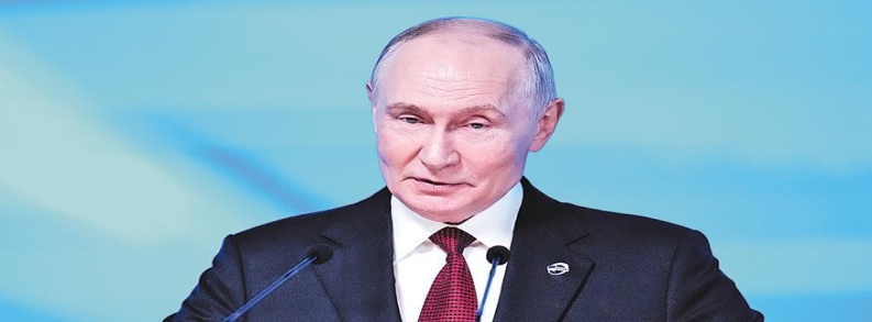 Putin calls for a stable multipolar world order